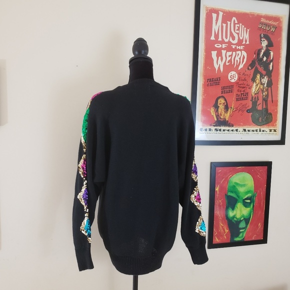 💕 Vintage 80's Marni West Sweater - Picture 4 of 6